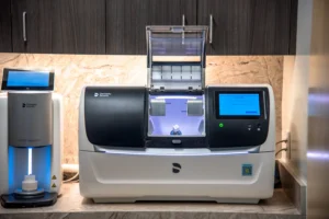 Photo of medical equipment, the Cerec Primemill