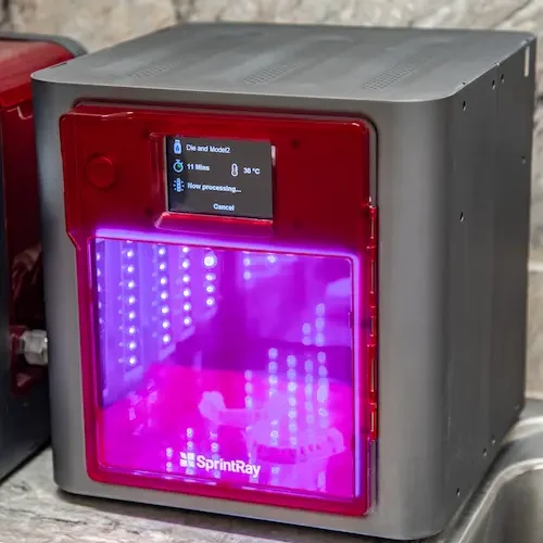 Closeup of SprintRay 3D Printer